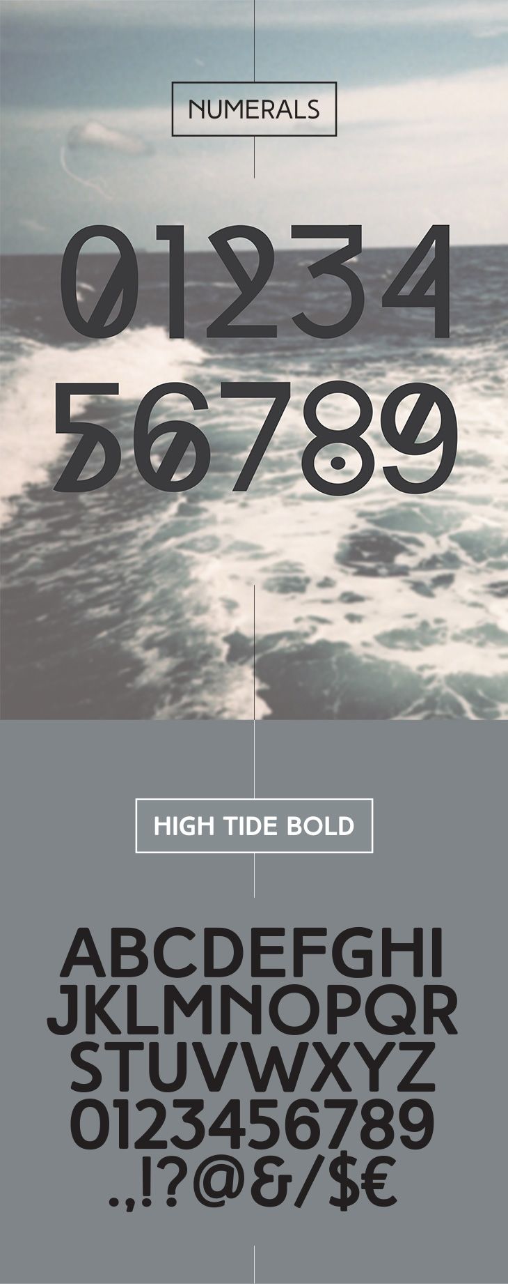 High tide font free download